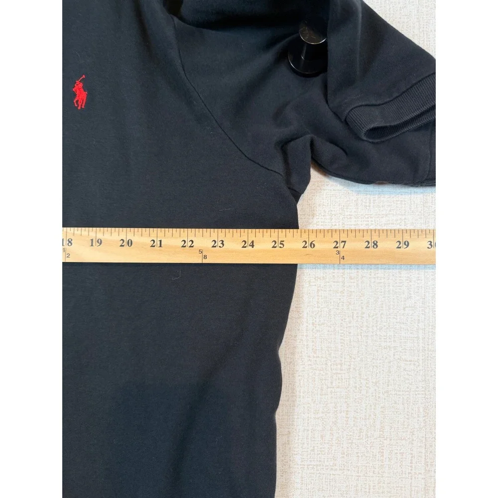 Polo Ralph Lauren Mens 2XLT Black Short Sleeve Polo Shirt Red Pony Logo Golf Ivy - Picture 5 of 6